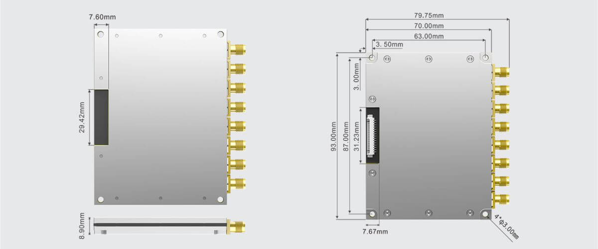 Shopid CM710-8 UHF RFID Module 8 channel - ShopID