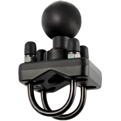 RAM Mounts Double U-Bolt Ball Base for 1"-1.25" Rails