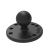 RAM Mounts runder Halter mit einem AMPS Lochmuster mit 1" Kugelstift RAM Mounts runder Halter mit einem AMPS Lochmuster mit 1" Kugelstift