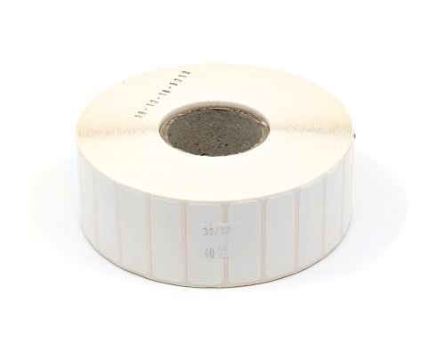 Adhesive Polyethylene Labels 38x13mm