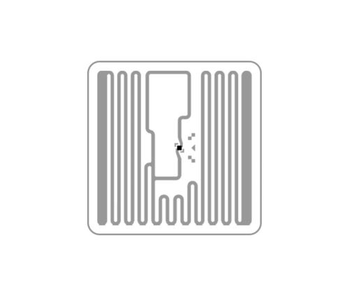 SQUARE - selbsklebend RFID UHF tag