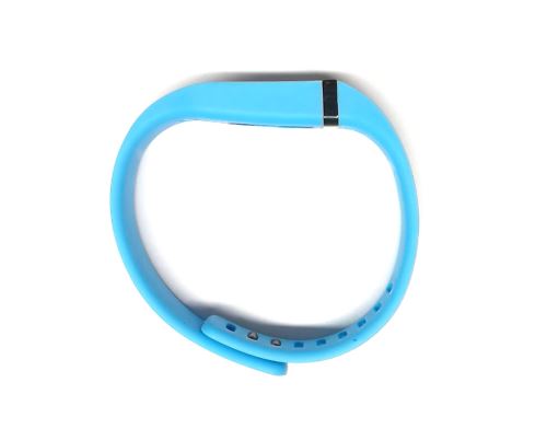 HF NFC silikonový náramek - modrý